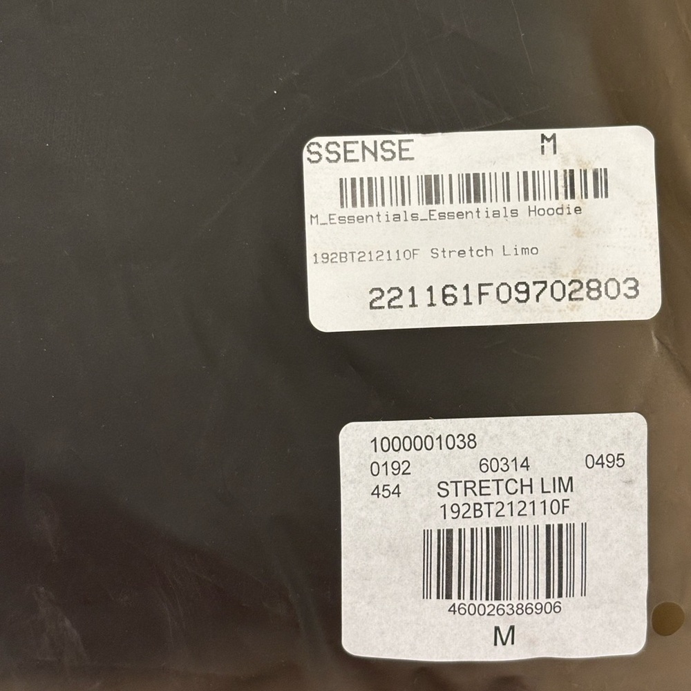 Fear of God Essentials Black Pullover Hoodie - Picture 8 of 9
